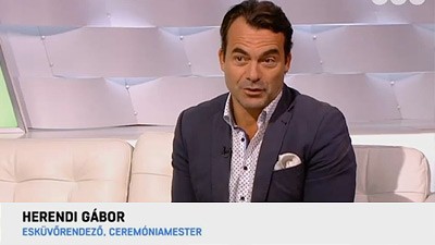 Gábor Herendi interview in ATV Start show.