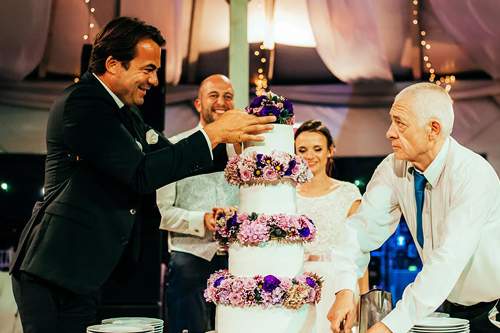 Gabor Herendi wedding planner, wedding cake